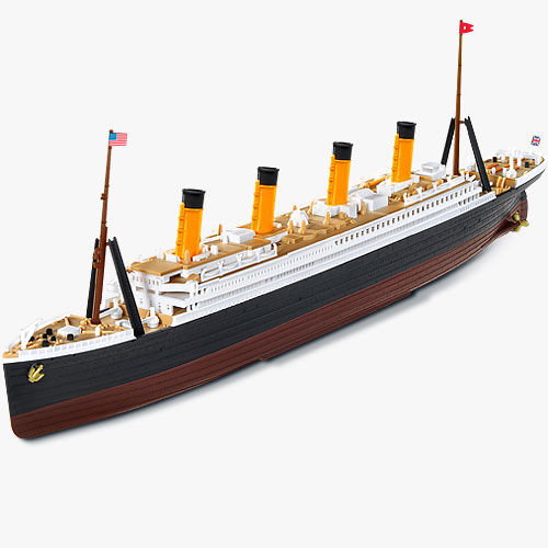 ACD14217 Snap ACADEMY 1/1000 RMS Titanic Ocean Liner 