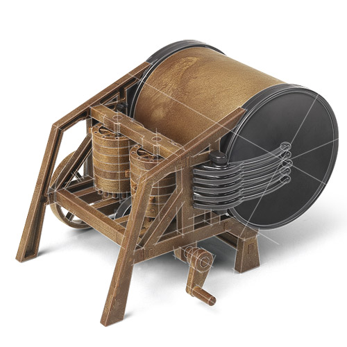 18138 Mechanical Drum