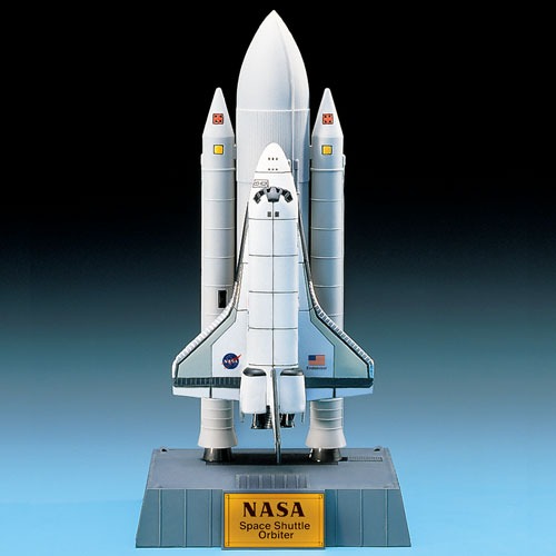 ACA-1270 Academy 12707 1/288 Space Shuttle W/Booster Rockets Plastic Model Kit 