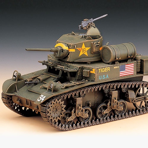 Academy 13269 US M3A1 Stuart Light Tank Plastic Model Kit 1:35