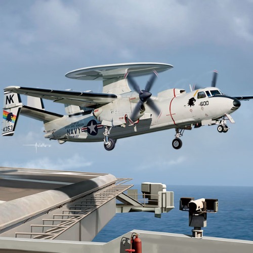 [1/144] 12623 USN E-2C VAW-113&quot;BLACK EAGLES&quot;(Released July,2021)