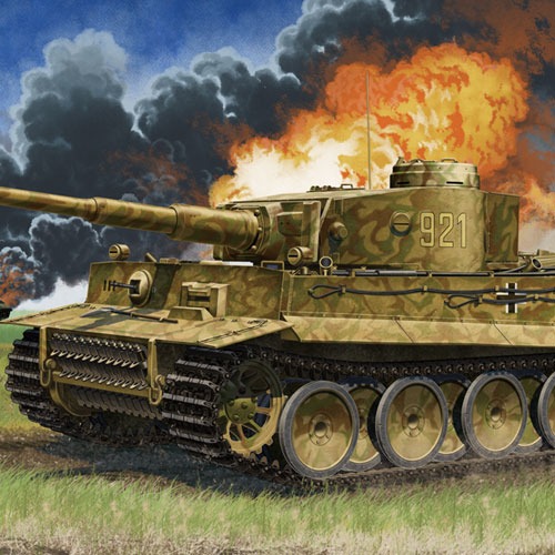 [1/35] 13509 German Tiger-I Ver. EARLY &quot;Operation Citadel&quot;