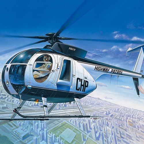 [1/48] 12249 HUGHES 500D POLICE HELICOPTER