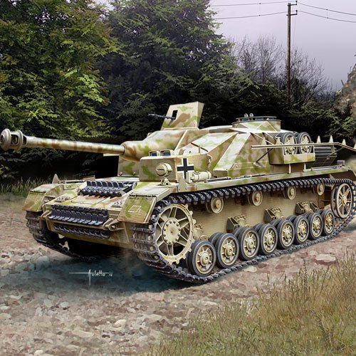 [1/35] 13522 German StuG IV Sd.Kfz.167 [Ver.Early](Released Jul,2018)