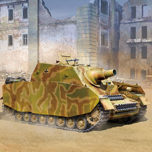 [1/35] 13525 1/35 German Strumpanzer IV Brummbar Ver.Mid (Released Feb,2020)